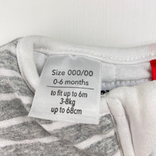 Load image into Gallery viewer, Unisex Baby Sleeptime, 2.5 TOG wadded cotton sleeping bag, GUC, size 000-00,  