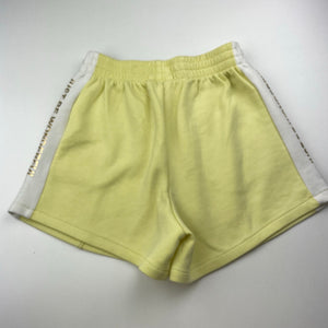 Girls Zara, yellow & white shorts, elasticated, GUC, size 10,  