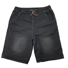 Load image into Gallery viewer, Boys Anko, stretch knit denim shorts, elasticated, GUC, size 14,  