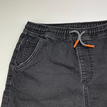 Load image into Gallery viewer, Boys Anko, stretch knit denim shorts, elasticated, GUC, size 14,  