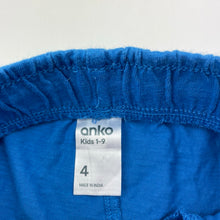Load image into Gallery viewer, Boys Anko, cotton casual shorts, elasticated, FUC, size 4,  