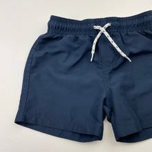 Load image into Gallery viewer, Boys Anko, navy lightweight boardshorts, elasticated, EUC, size 2,  