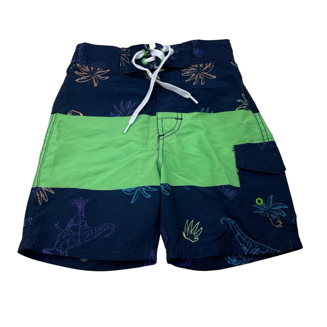 Boys Tilt, lightweight boardshorts, elasticated, dinosaurs, EUC, size 4,  
