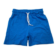 Load image into Gallery viewer, Boys Anko, blue cotton shorts, elasticated, EUC, size 4,  
