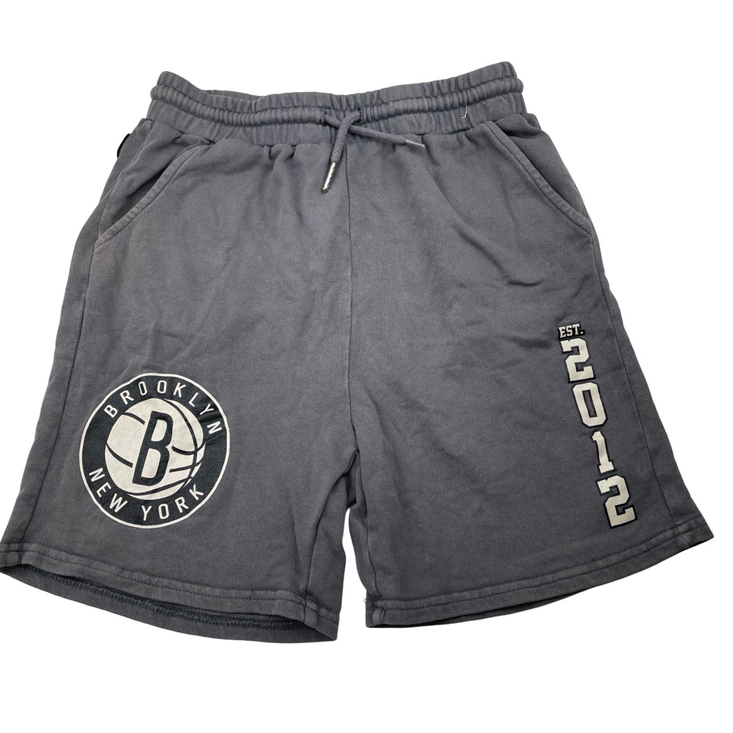 Boys Cotton On, NBA Brooklyn Nets, cotton shorts, elasticated, GUC, size 9-10,  