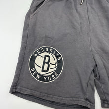 Load image into Gallery viewer, Boys Cotton On, NBA Brooklyn Nets, cotton shorts, elasticated, GUC, size 9-10,  