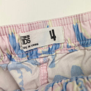 Boys Cotton On, lightweight cotton shorts, elasticated, GUC, size 4,  