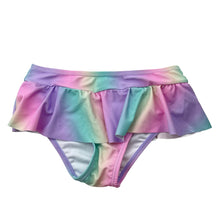 Load image into Gallery viewer, Girls SHEIN, rainbow swim bottoms, EUC, size 5,  
