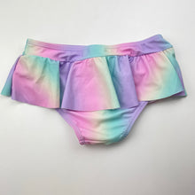 Load image into Gallery viewer, Girls SHEIN, rainbow swim bottoms, EUC, size 5,  