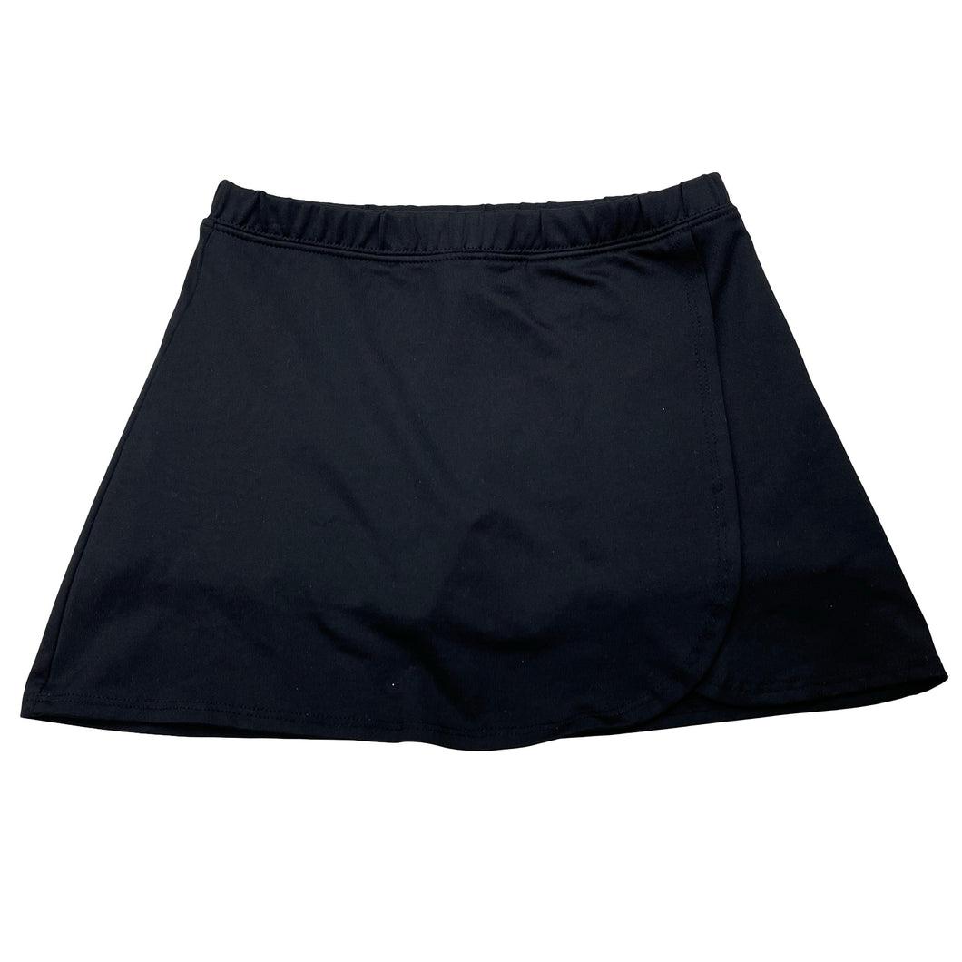 Girls Active & Co, black sports skort, elasticated, GUC, size 7,  
