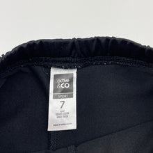 Load image into Gallery viewer, Girls Active &amp; Co, black sports skort, elasticated, GUC, size 7,  