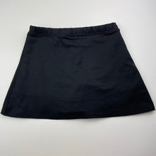 Load image into Gallery viewer, Girls Active &amp; Co, black sports skort, elasticated, GUC, size 7,  
