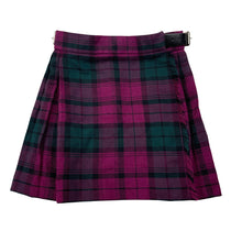 Load image into Gallery viewer, Girls GLEN APPIN, made in Scotland, tartan kilt / skirt, elasticated, L: 28cm, EUC, size 4,  