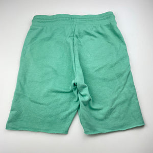 Boys H&M, green casual shorts, elasticated, EUC, size 12,  