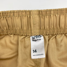 Load image into Gallery viewer, Boys Anko, lightweight board shorts, elasticated, EUC, size 14,  