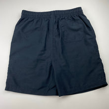 Load image into Gallery viewer, Boys Anko, navy lightweight school shorts, elasticated, EUC, size 12,  