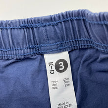 Load image into Gallery viewer, Boys KID, stretch cotton shorts, elasticated, FUC, size 3,  