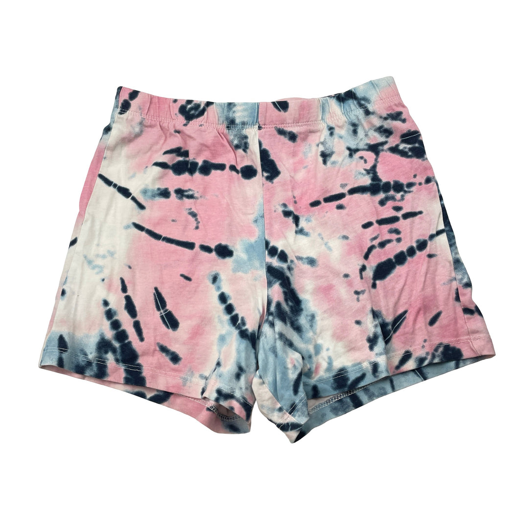 Girls Anko, tie-dyed cotton pyjama shorts, GUC, size 8,  