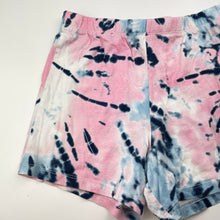 Load image into Gallery viewer, Girls Anko, tie-dyed cotton pyjama shorts, GUC, size 8,  