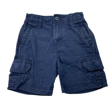 Load image into Gallery viewer, Boys Cotton On, navy cotton cargo shorts, adjustable, GUC, size 2,  