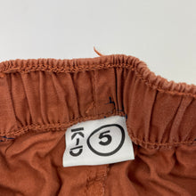 Load image into Gallery viewer, Boys KID, lightweight cotton shorts, elasticated, dinosaurs, GUC, size 5,  