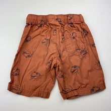 Load image into Gallery viewer, Boys KID, lightweight cotton shorts, elasticated, dinosaurs, GUC, size 5,  