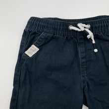 Load image into Gallery viewer, Boys Brilliant Basics, black cotton shorts, elasticated, EUC, size 4,  