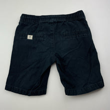Load image into Gallery viewer, Boys Brilliant Basics, black cotton shorts, elasticated, EUC, size 4,  