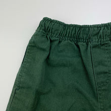 Load image into Gallery viewer, Boys Target, green shorts, elasticated, wash fade, FUC, size 5-6,  