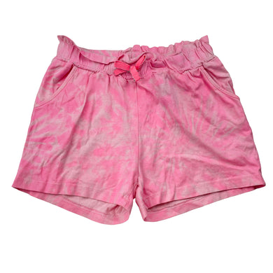 Girls H&M, tie-dyed lightweight cotton shorts, elasticated, GUC, size 7-8,  