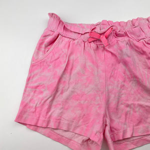 Girls H&M, tie-dyed lightweight cotton shorts, elasticated, GUC, size 7-8,  