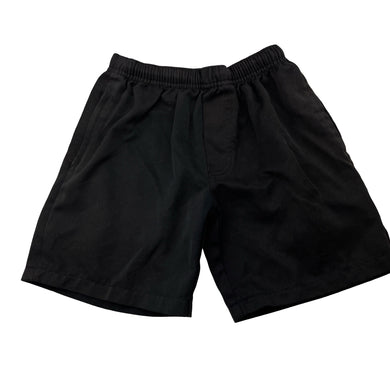 Boys BEARE & LEY, black school shorts, elasticated, GUC, size 4,  