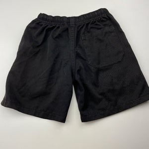 Boys BEARE & LEY, black school shorts, elasticated, GUC, size 4,  