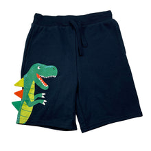Load image into Gallery viewer, Boys Anko, navy shorts, elasticated, dinosaur, EUC, size 8,  