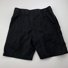 Load image into Gallery viewer, Boys Anko, black school shorts, elasticated, GUC, size 4,  