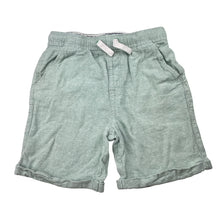 Load image into Gallery viewer, Boys Anko, green linen / cotton shorts, elasticated, FUC, size 9,  