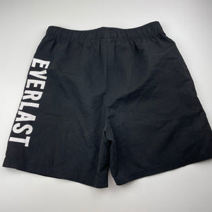 Boys Everlast, black sports / activewear shorts, elasticated, EUC, size 14,  