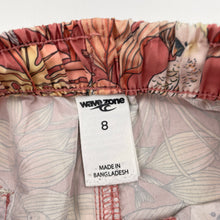 Load image into Gallery viewer, Boys Wave Zone, lightweight boardshorts, elasticated, GUC, size 8,  