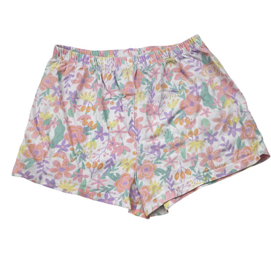 Girls Brilliant Basics, floral cotton pyjama shorts, EUC, size 7,  