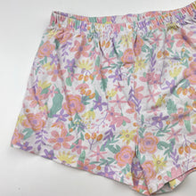 Load image into Gallery viewer, Girls Brilliant Basics, floral cotton pyjama shorts, EUC, size 7,  