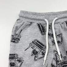 Load image into Gallery viewer, Boys Tilt, grey casual shorts, elasticated, diggers, GUC, size 2,  