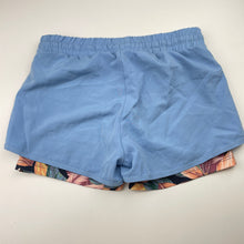Load image into Gallery viewer, Girls Target, dual layer sports / activewear shorts, elasticated, EUC, size 8,  