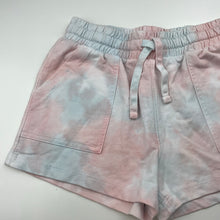 Load image into Gallery viewer, Girls Target, tie-dyed casual shorts, elasticated, EUC, size 10,  