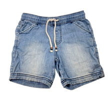 Load image into Gallery viewer, Boys 1964 Denim Co, stretch denim shorts, elasticated, FUC, size 5,  