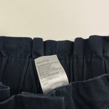 Load image into Gallery viewer, Girls Anko, navy cotton shorts, elasticated, GUC, size 8,  