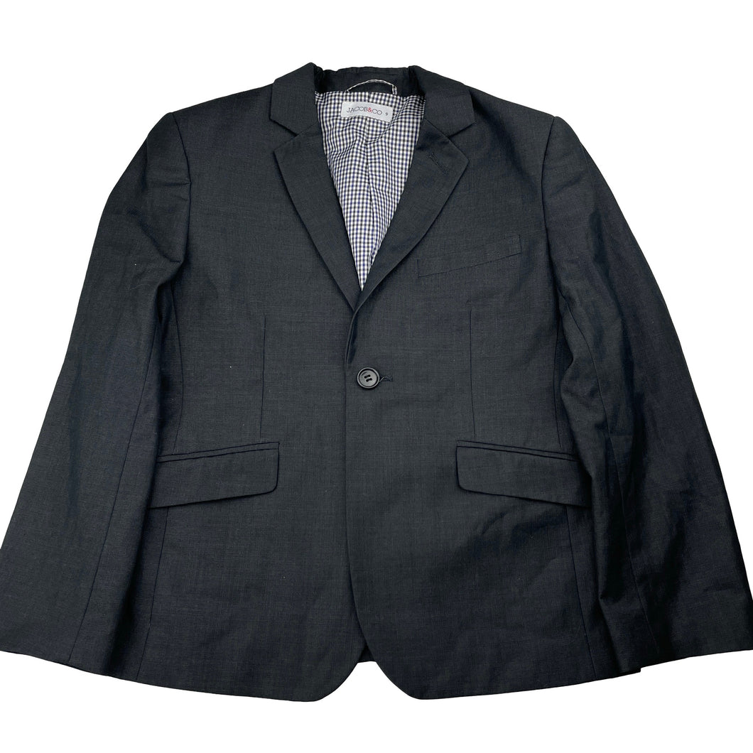Boys Jacob & Co, dark grey suit / formal jacket, EUC, size 9,  