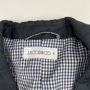 Boys Jacob & Co, dark grey suit / formal jacket, EUC, size 9,  