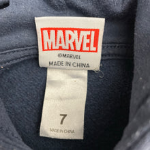Load image into Gallery viewer, Boys Marvel, Avengers, Captain America fleece-lined hoodie sweater, GUC, size 7,  