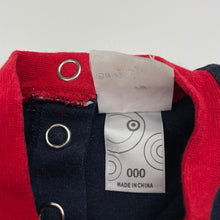 Load image into Gallery viewer, Unisex Target, Baby Snoopy navy cotton romper, GUC, size 000,  