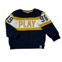 Load image into Gallery viewer, Boys Ollie's Place, navy ribbed sweater / jumper, FUC, size 1,  